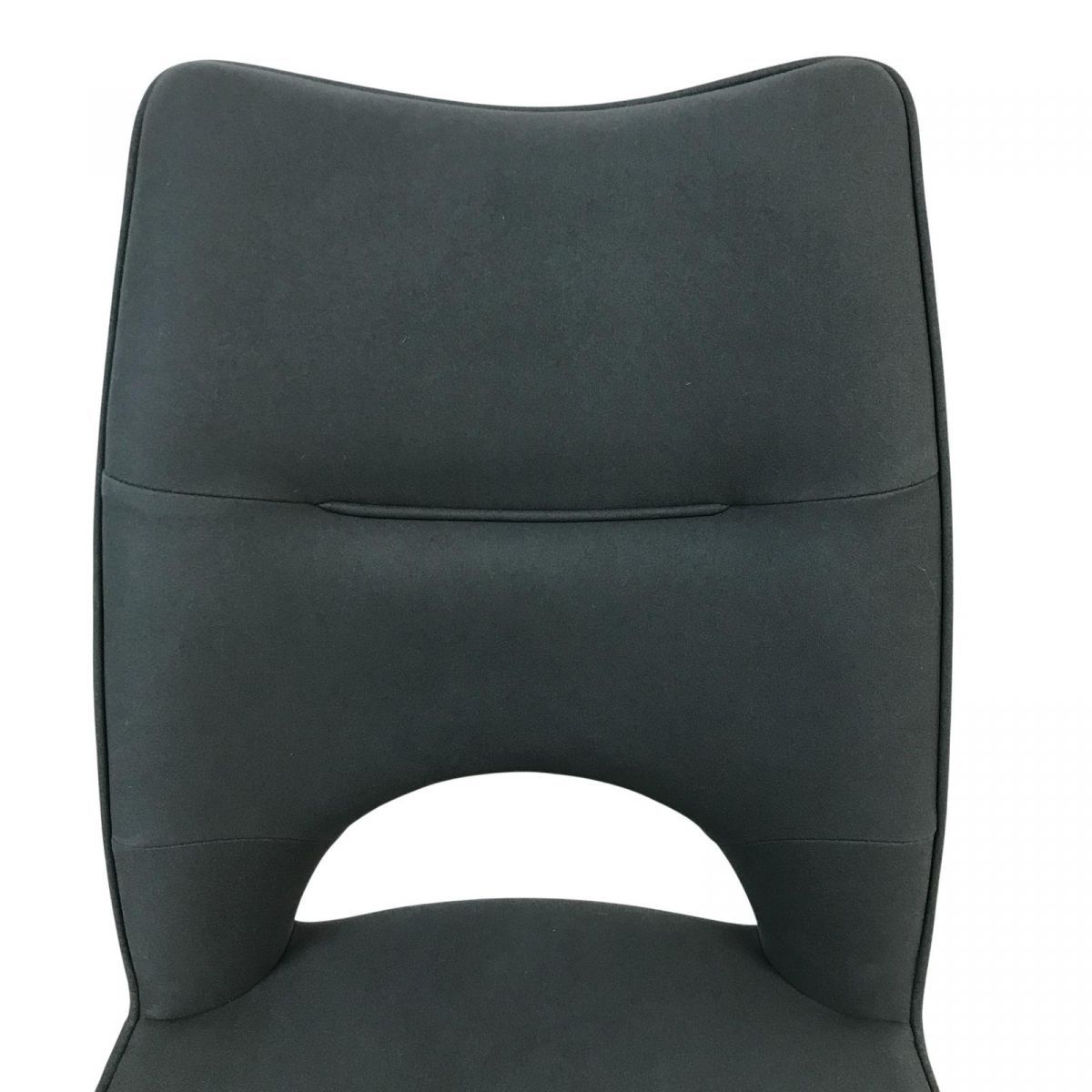 ダイニングチェア 2点 筑波産商 コルザ レスチェア 肘なし DGY PRK843903相