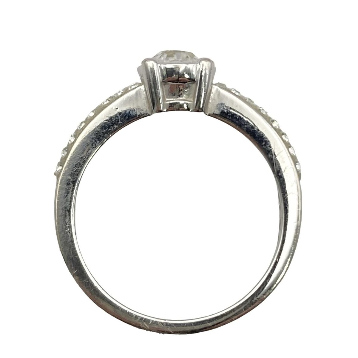 SWAROVSKI(スワロフスキー) リング 58美品 - シルバー×クリア - メルカリ