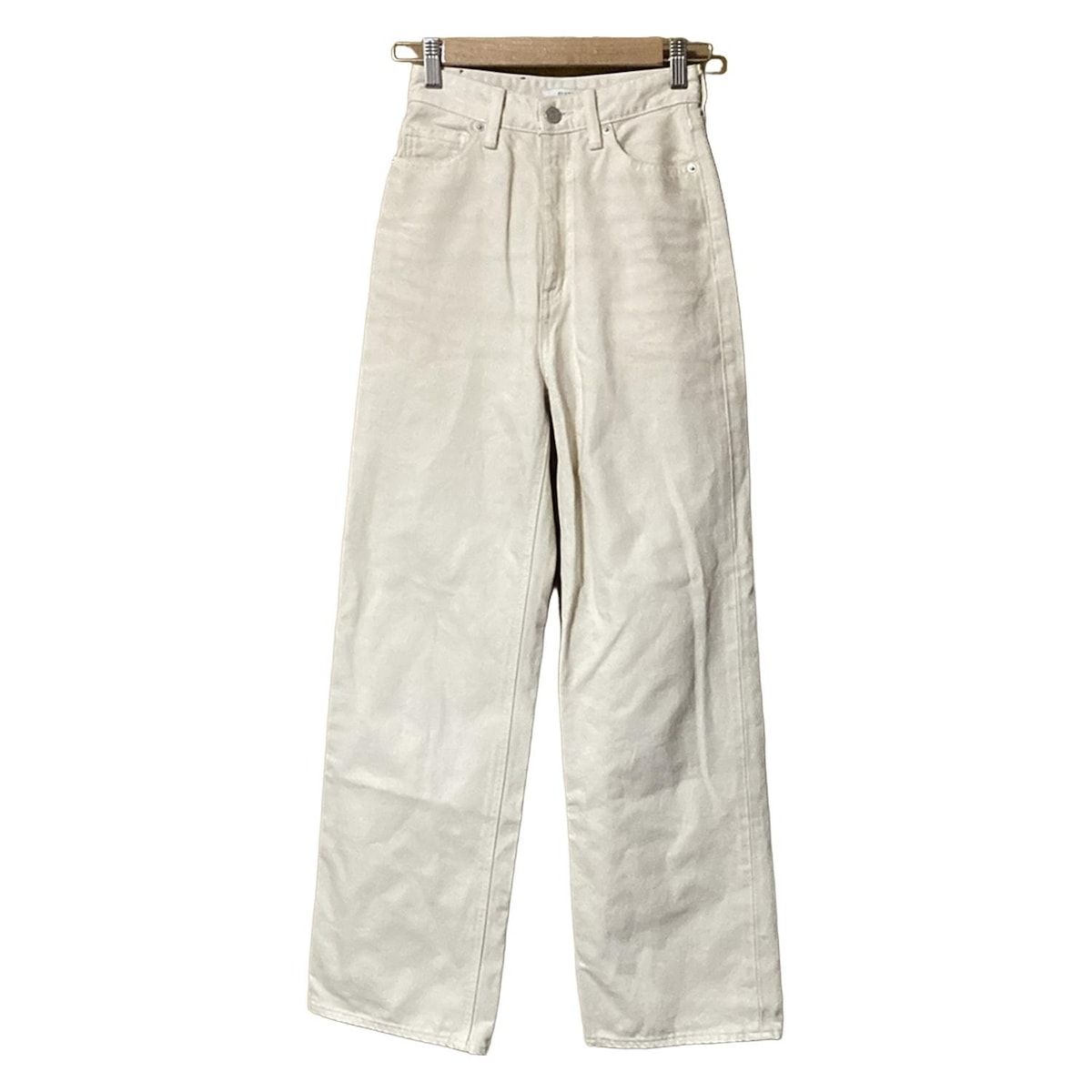 CLANE クラネ パンツ サイズ0 XS レディース - アイボリー フルレングス