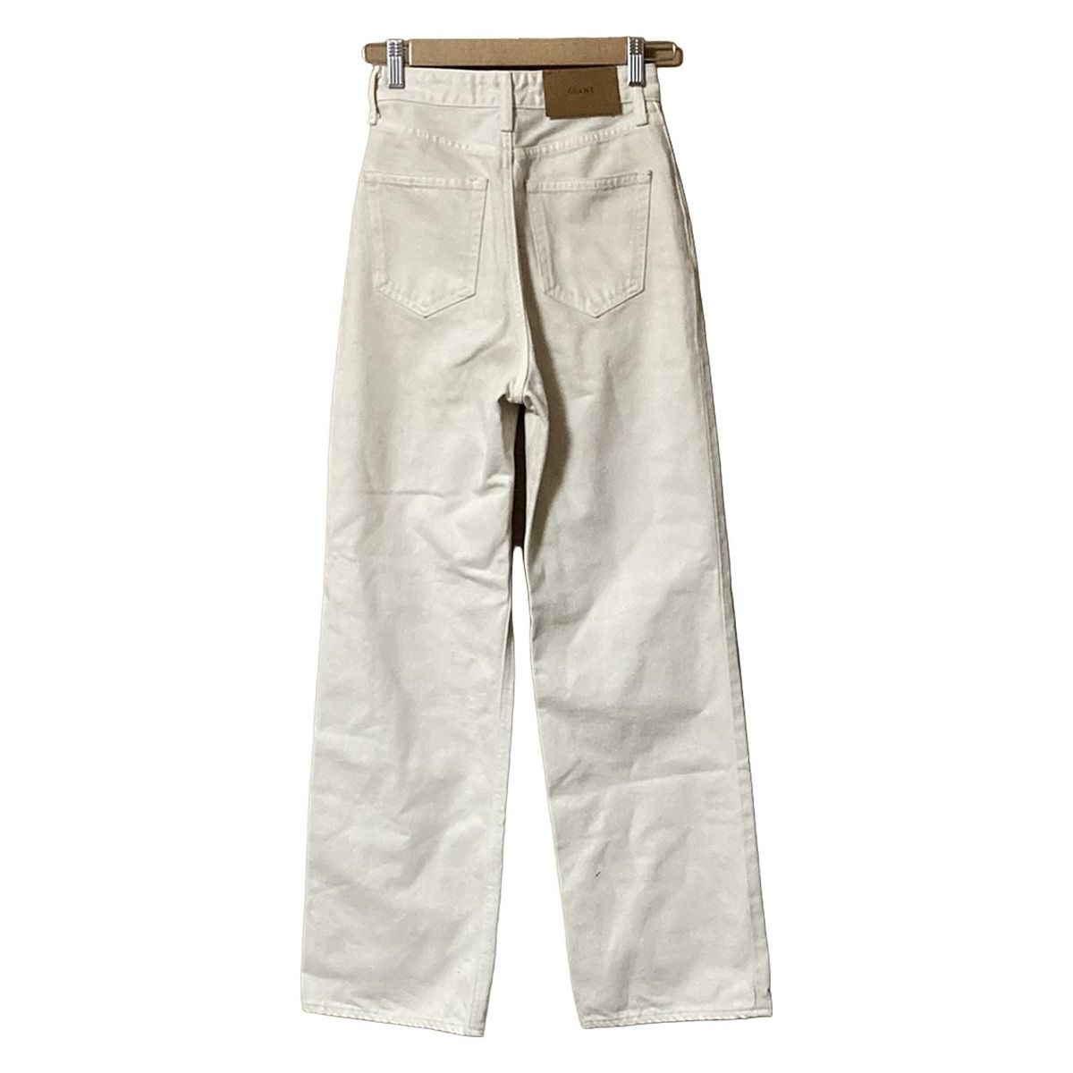 CLANE クラネ パンツ サイズ0 XS レディース - アイボリー フルレングス