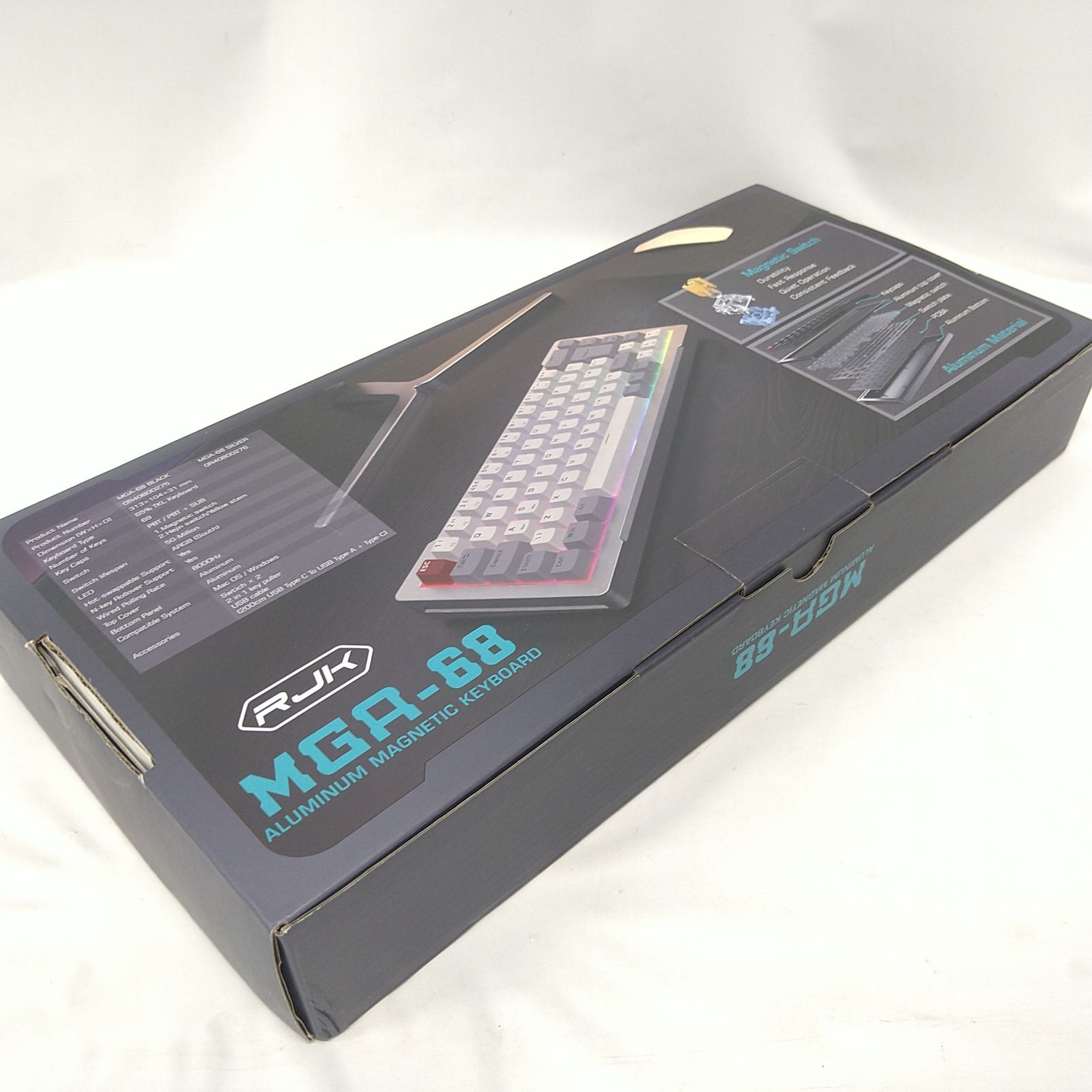 中古／未使用品】RAIJINTEK メカニカルキーボード 磁軸スイッチキー