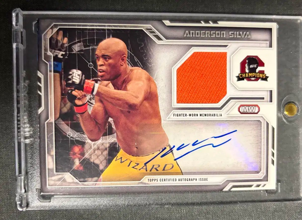 UFCカード Kinloch Anderson 2014 パッチ オート カード