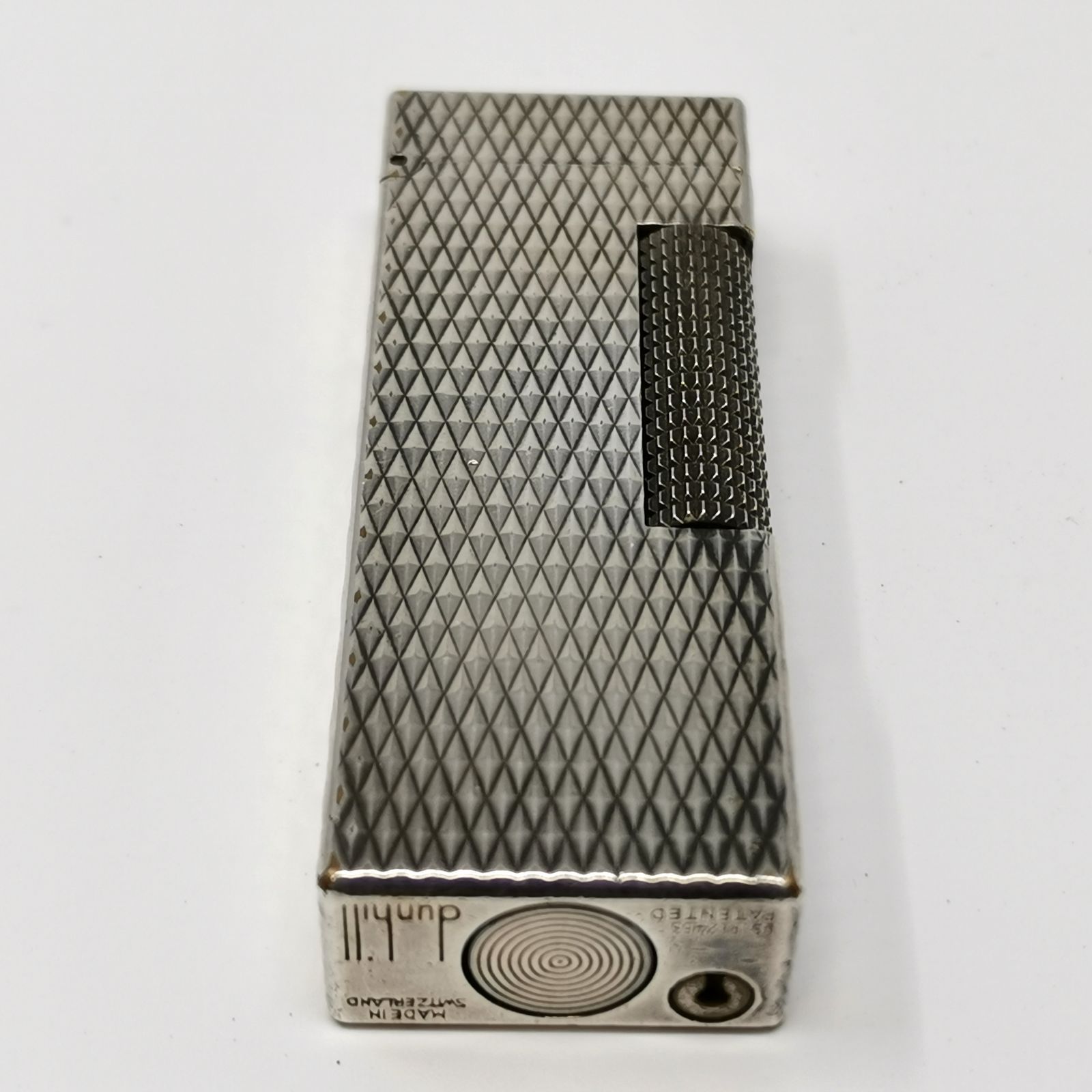 ダンヒル ガスライター シルバー 銀色 火花確認済み 管理番号KKVKO744