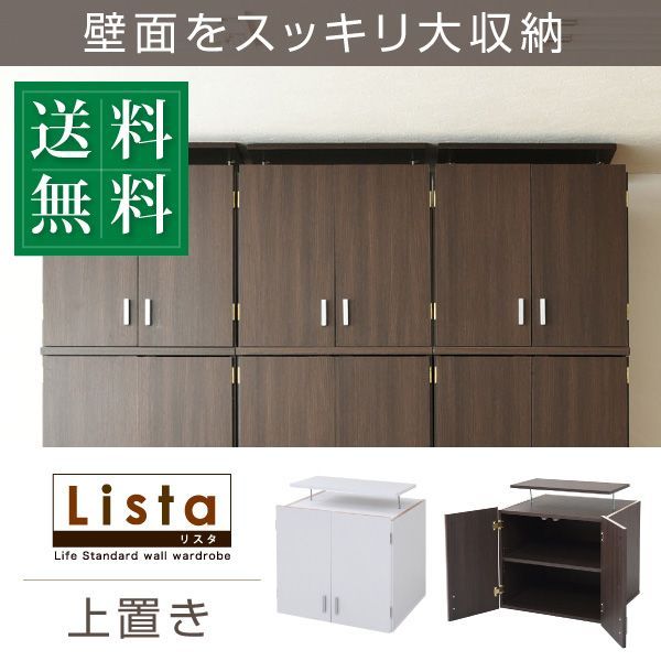 ロッカーシリーズ 上置き 収納 クローゼット 天井突っ張り 耐震 すきま収納