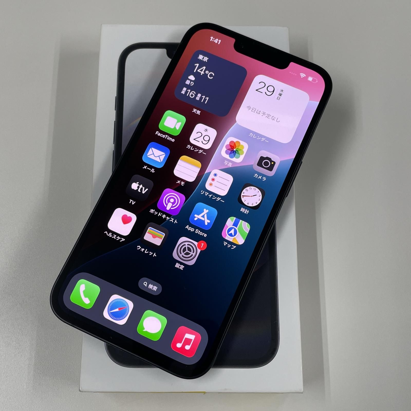 iPhone 128GB ブラック 中古 | 美品 softbank iPhone 16e 128GB ブラック