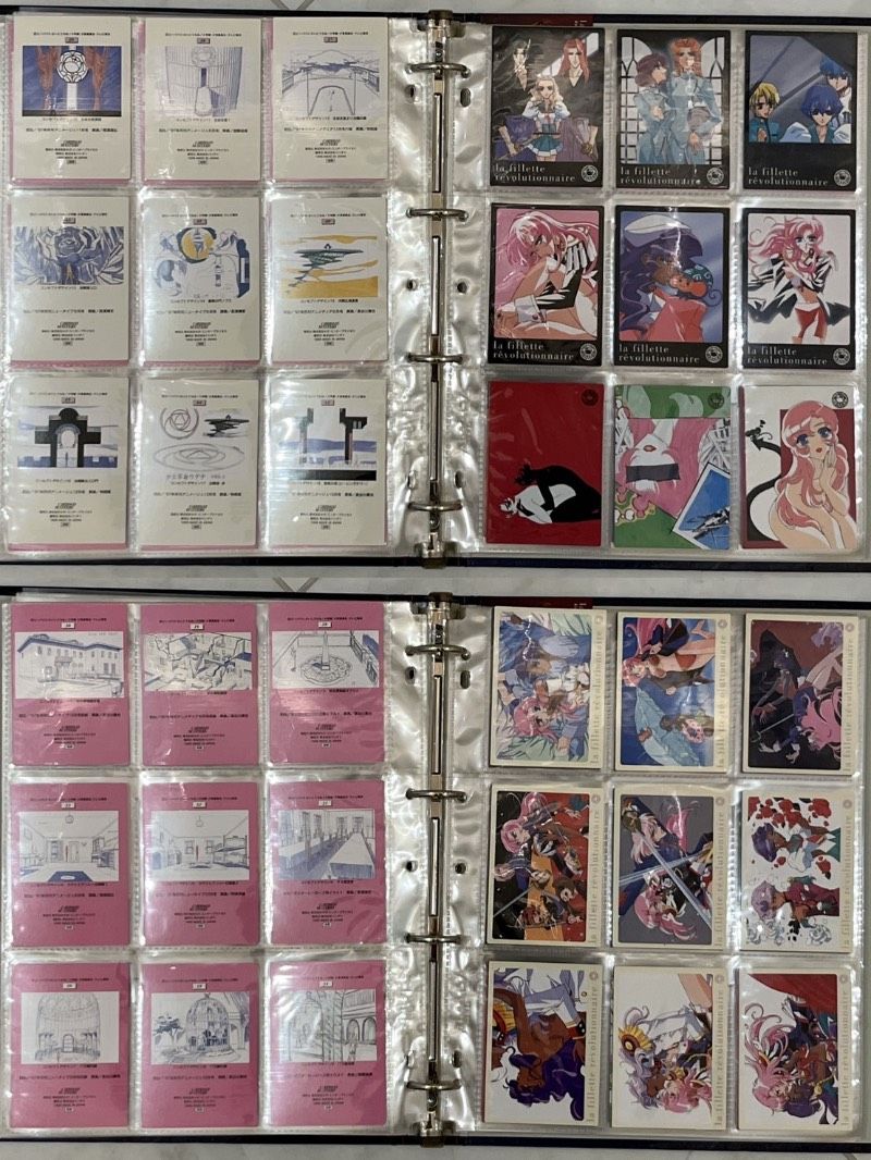 少女革命ウテナ カードダスマスターズ 300枚以上 プレミアムバインダー