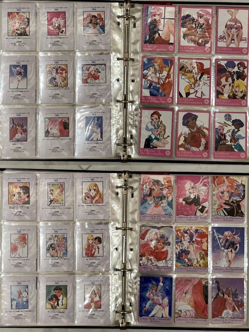 少女革命ウテナ カードダスマスターズ 300枚以上 プレミアムバインダー
