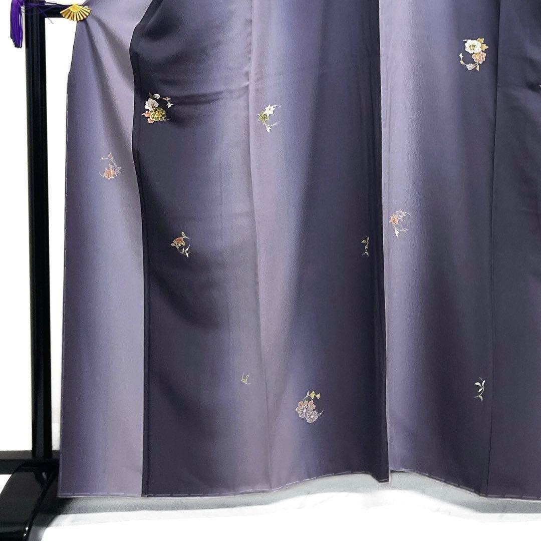 未着用 小紋 菊花 牡丹 橘 楓 花紋 着物 103b d - メルカリ