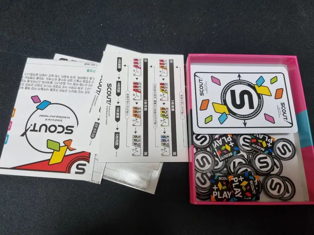 スカウト 旧バージョン ボードゲーム