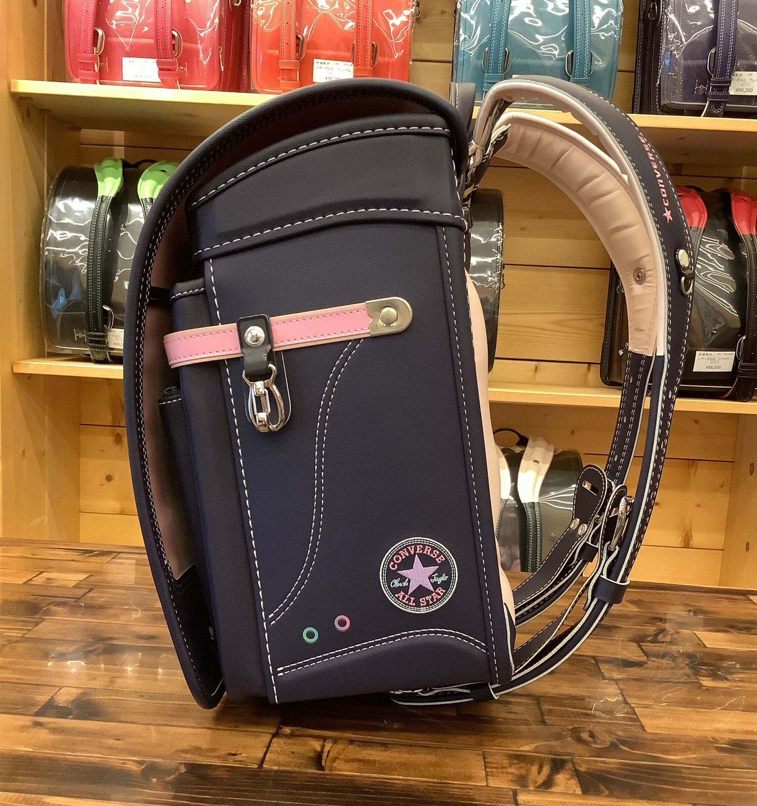 アウトレット品 コンバースカジュアルモデル CV-03 コン×ベビーピンク CONVERSE コンバース ランドセル