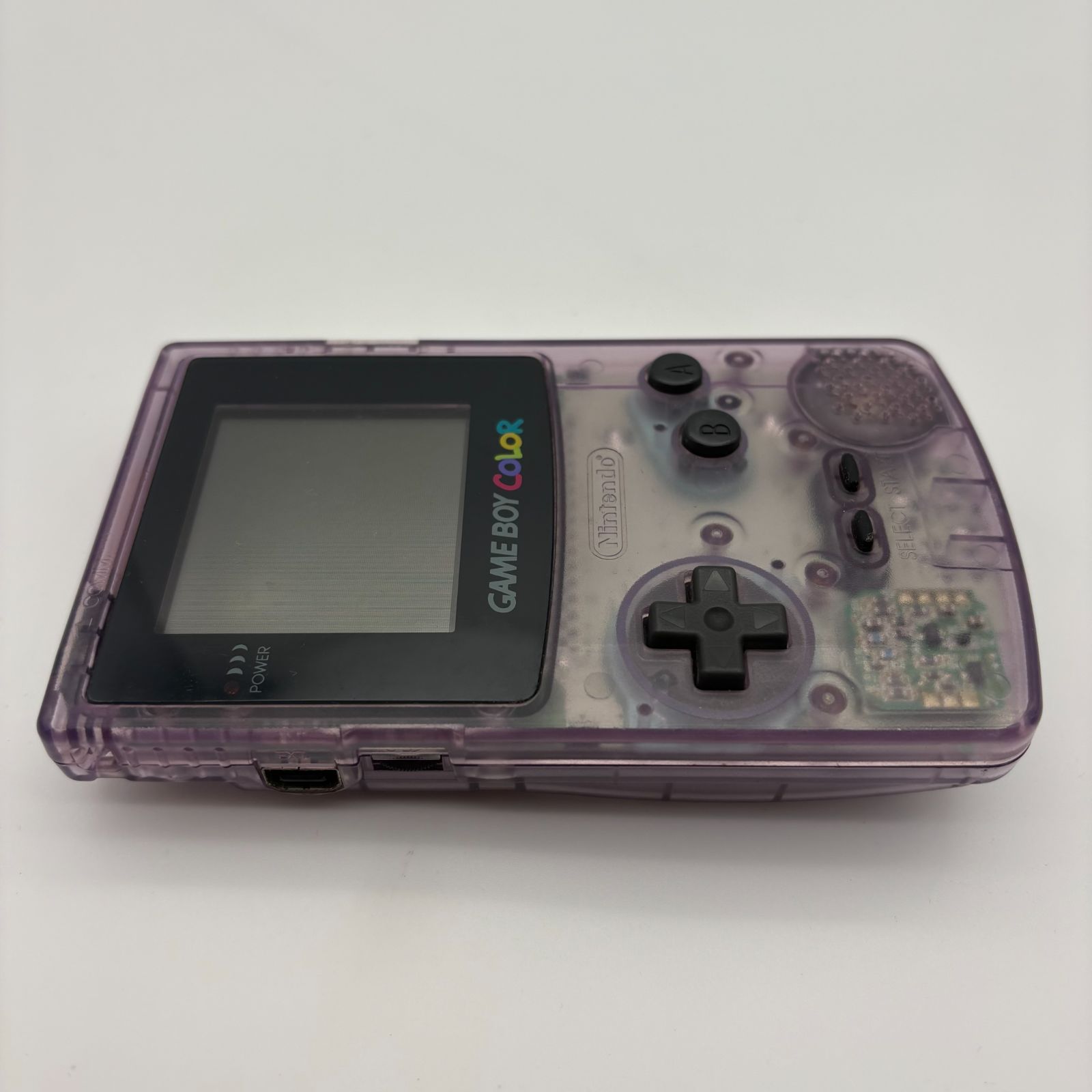 Nintendo ゲームボーイカラー本体 クリアパープル ゲームボーイカラー