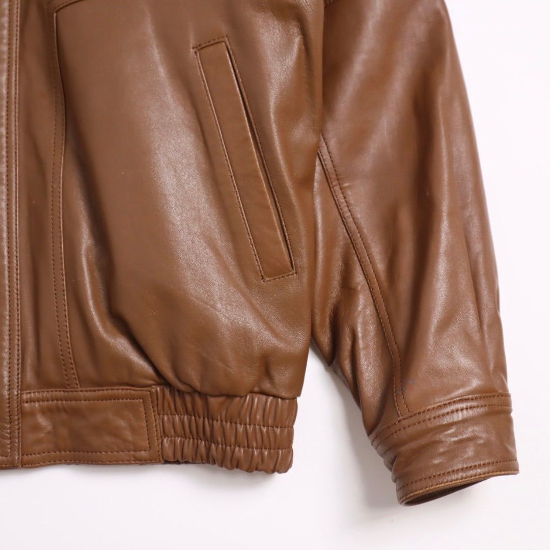 Vintage 80s 90s 短丈 レザーフライトジャケット レザーブルゾン A2 G1