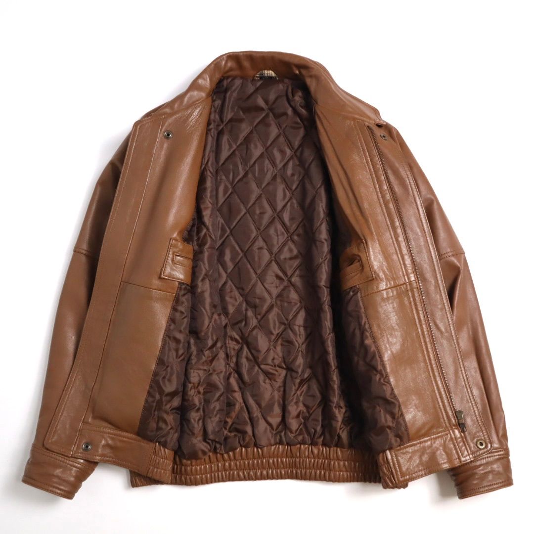 Vintage 80s 90s 短丈 レザーフライトジャケット レザーブルゾン A2 G1