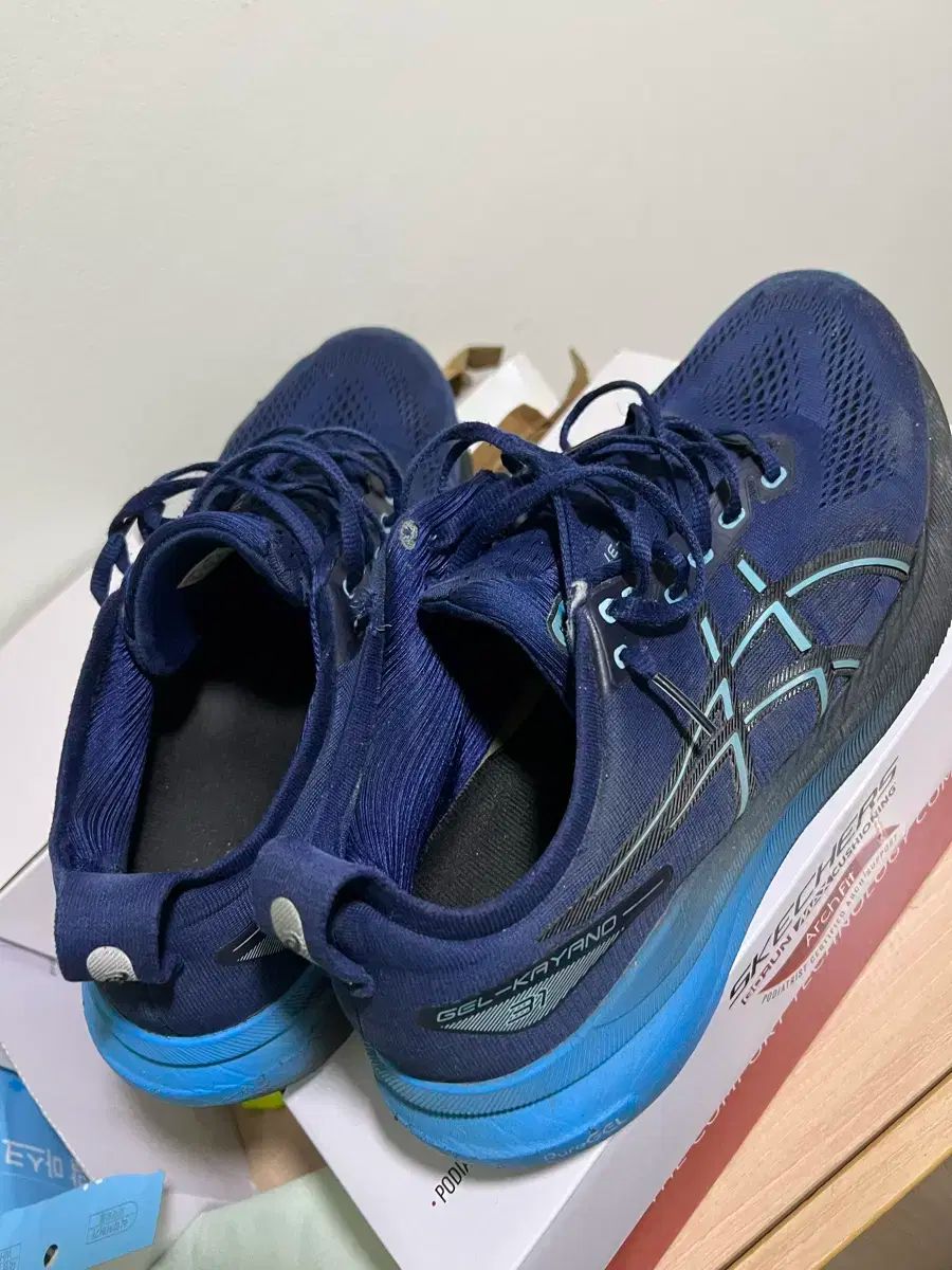 アシックス ゲル カヤノ 31 ネイビー ランニングシューズ 275