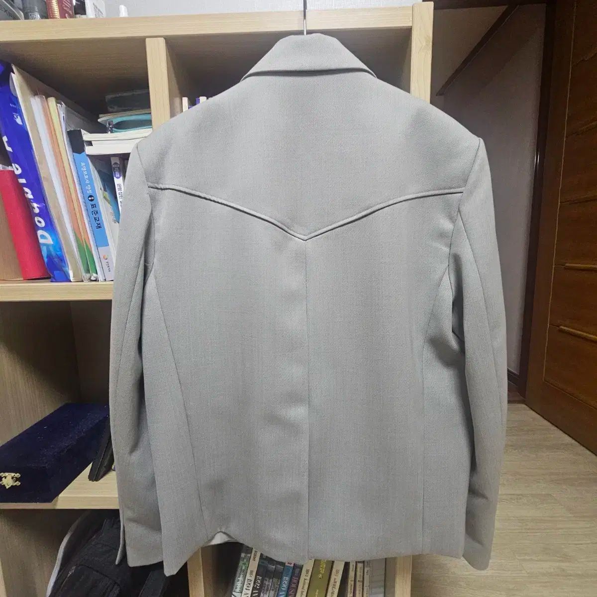 LMOOD エルムード ブレーザー 46 サイズ グレー