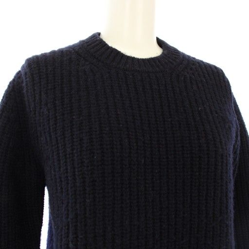 スローン SLOANE ジーロンラム カシミヤ ウール クルーネック ニット