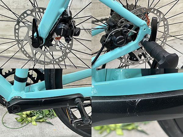 テルスポ イチ推し!! 上品!! BIANCHI VIA NIRONE7 SORA DISC 2025 size 47 ビアンキ ヴィア ニローネ7 ソラ完成車 2×9s ディスクブレーキ アルミロード チェレステ パーツ多数 BILLOVLOGS_CO_UK