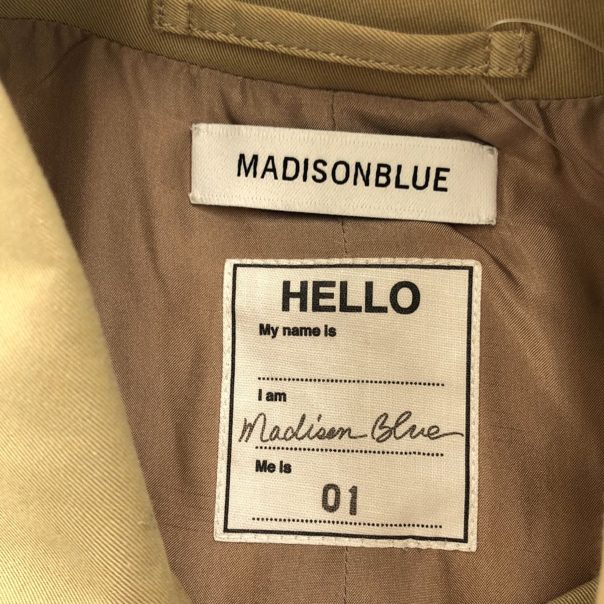 MADISON BLUE マディソンブルー 18AW SOUTAIN COLLAR COAT ステンカラーオーバーコート MB184-2020 ベージュ 01 WWW_OLIVIERBERNSTEIN_COM