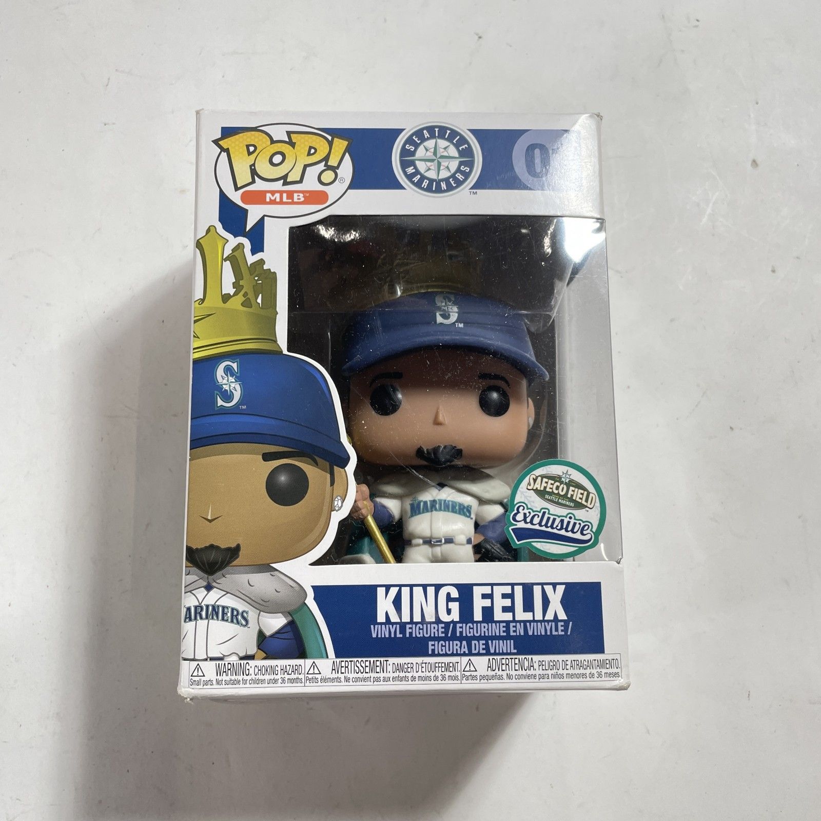 Funko ファンコ POP! MLB シアトルマリナーズ 01  KING FELIX フェリックス・フェルナンデス  限定版 フィギュア 箱入 現状品 0.2kg