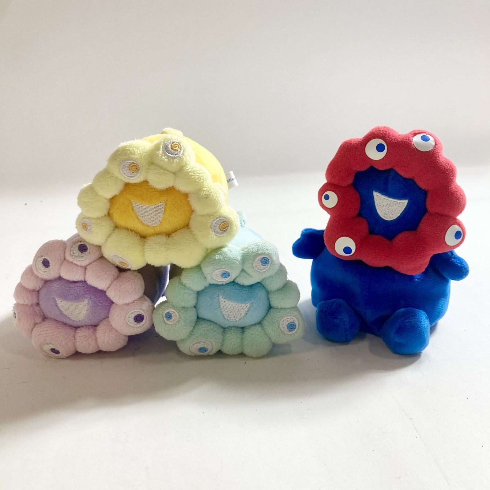 大阪万博 ミャクミャク お手玉 ぬいぐるみ 4点 まとめ商品 EXPO 2025 現状品 0.1kg