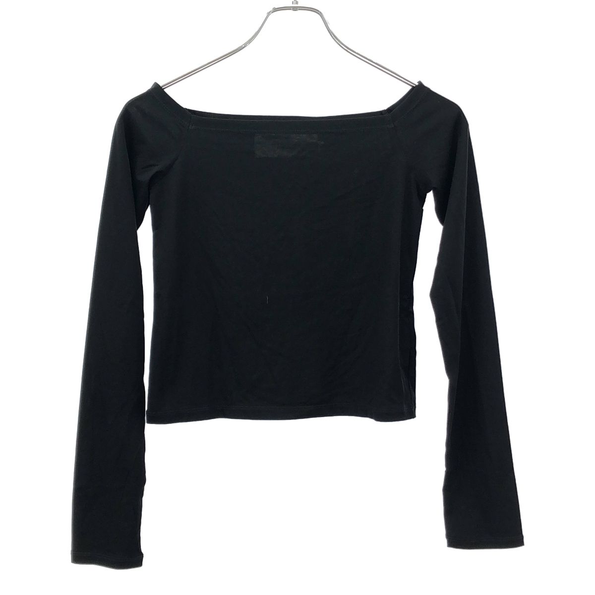 JOHN MASON SMITH ジョン メイソン スミス 25SS Plage別注 OFF SHOULDER プルオーバー 25SCT-720L ブラック 38