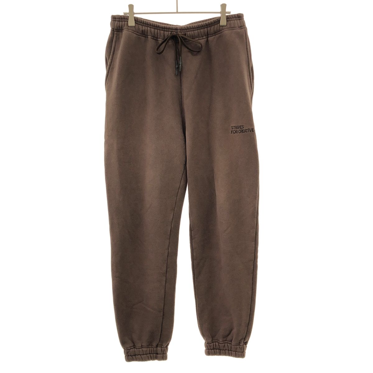 S.F.C Stripes For Creative エスエフシー ストライプフォークリエイティブ SPORTY SWEAT PANTS テーパードスウェットパンツ ブラウン M