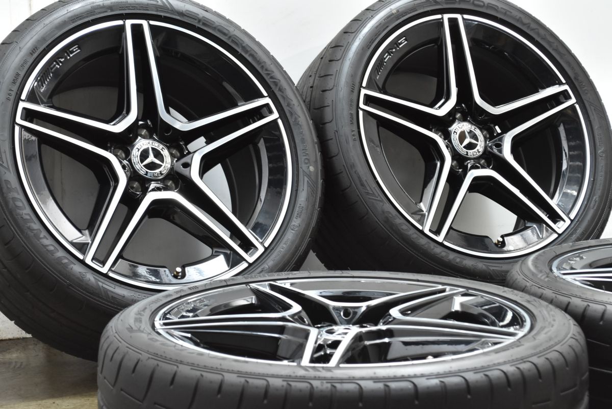 新車外し メルセデスAMG CLS53 純正 19in 8J 33 9J 28 SPスポーツマックスRT2 245|40R19 275|35R19 A2574011500 A2574011600 ベンツ