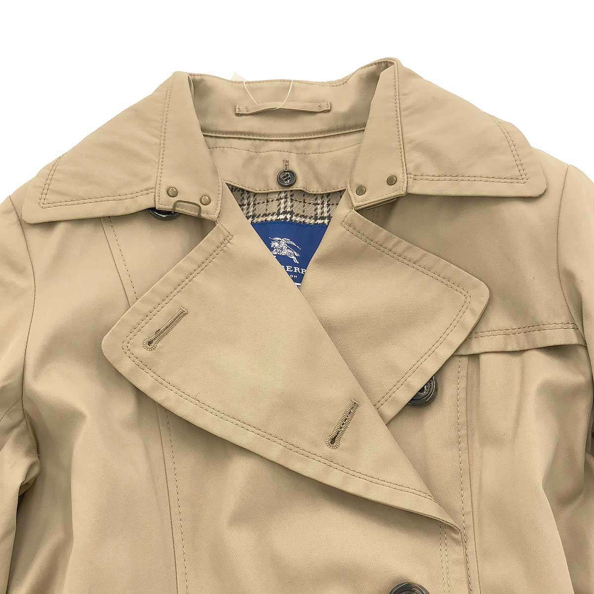 BURBERRY BLUE LABEL バーバリー ブルーレーベル トレンチコート E1A17
