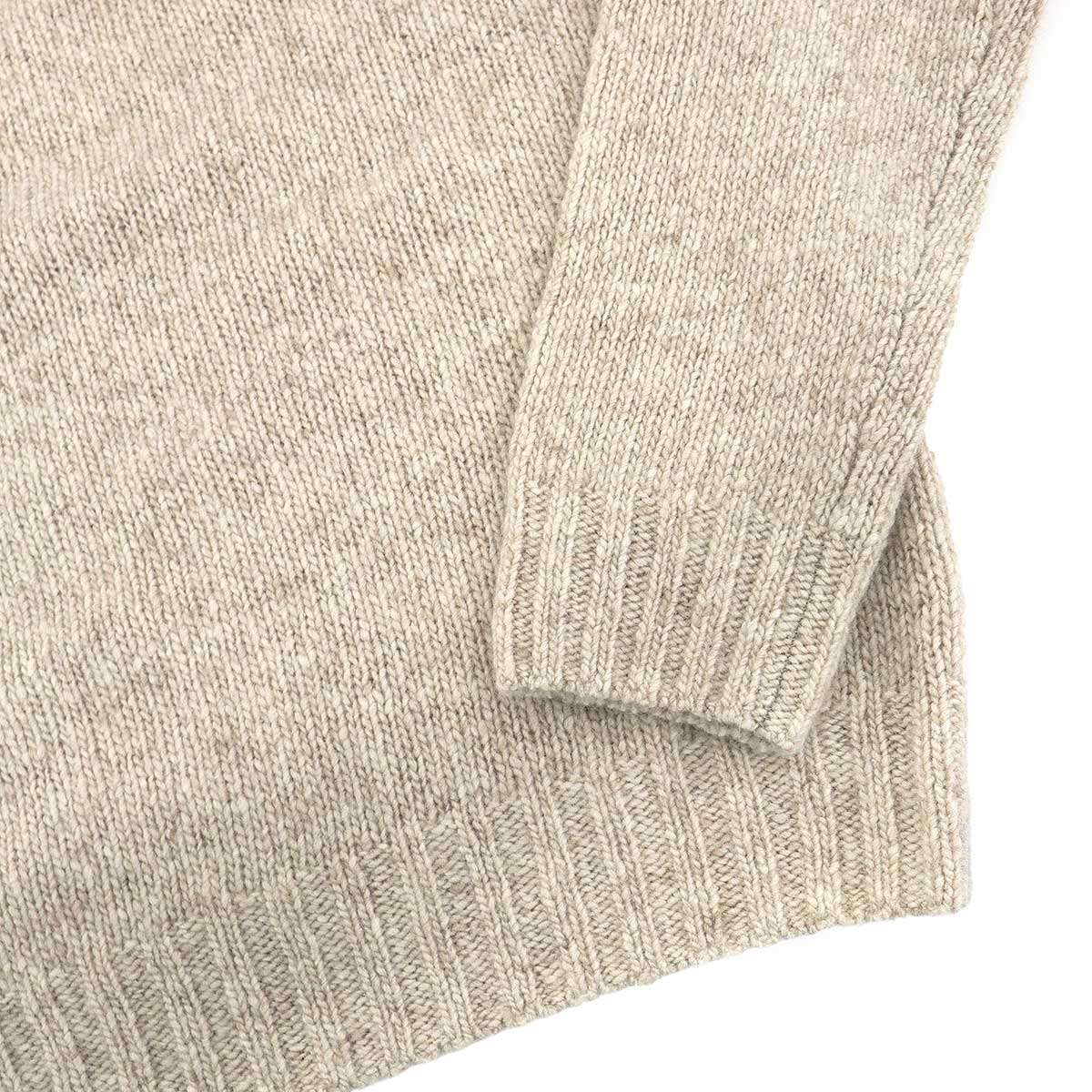 AURALEE オーラリー 25AW CASHMERE MELANGE KNIT TURTLE カシミヤ 