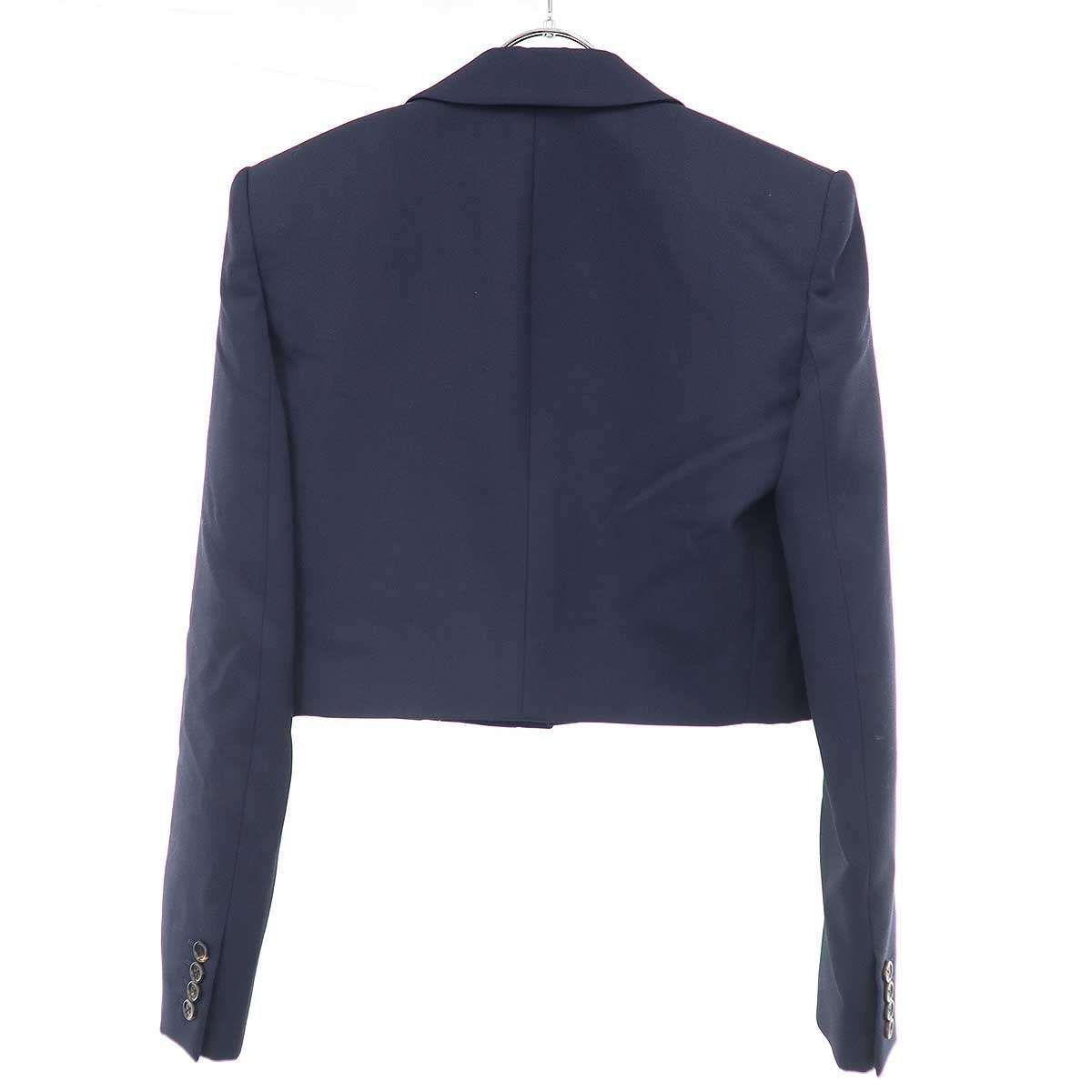 Chloe クロエ 24AW パワーショルダー クロップドテーラードジャケット