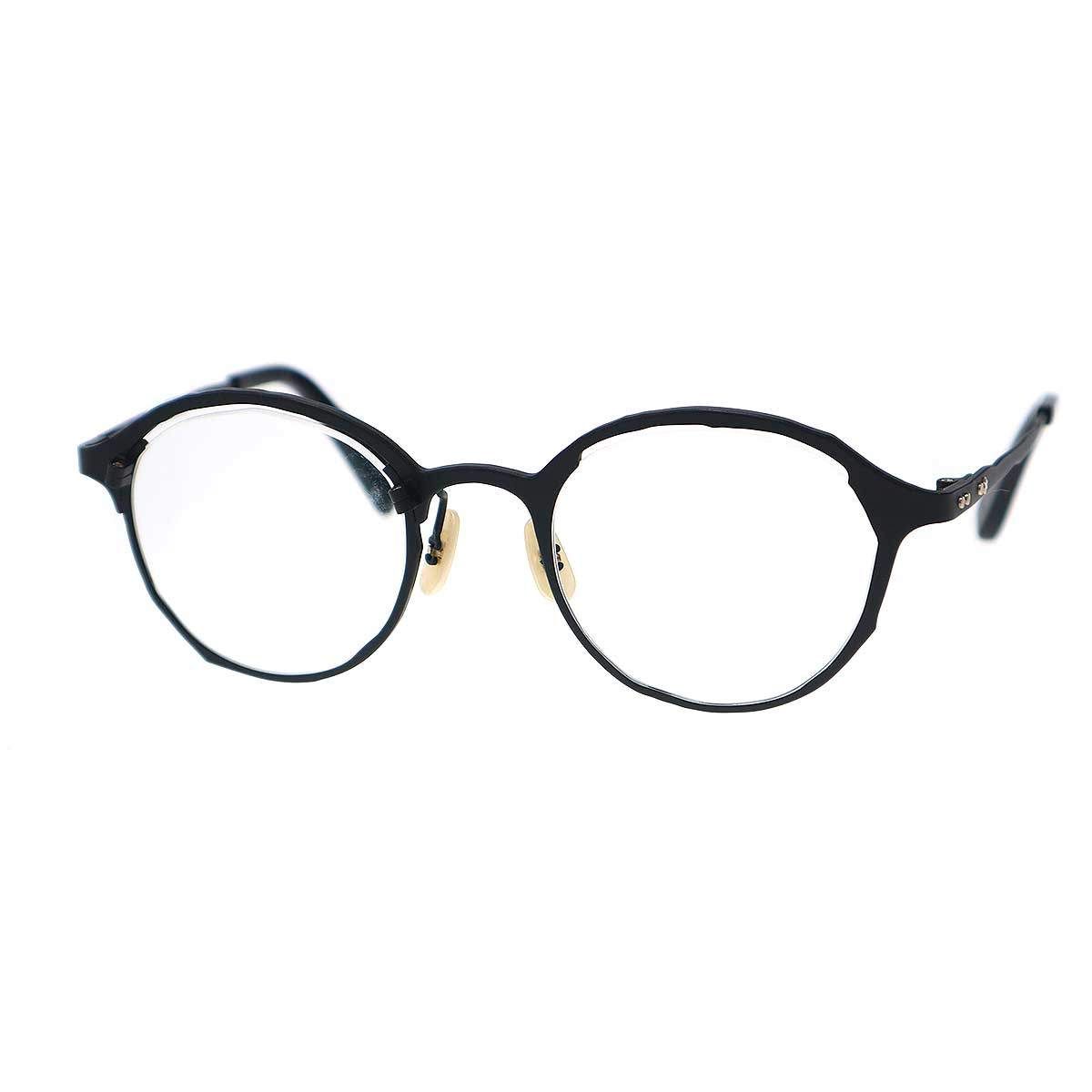 MASAHIRO MARUYAMA マサヒロマルヤマ アイウェア 眼鏡 MM-0054 ブラック 48□22 140