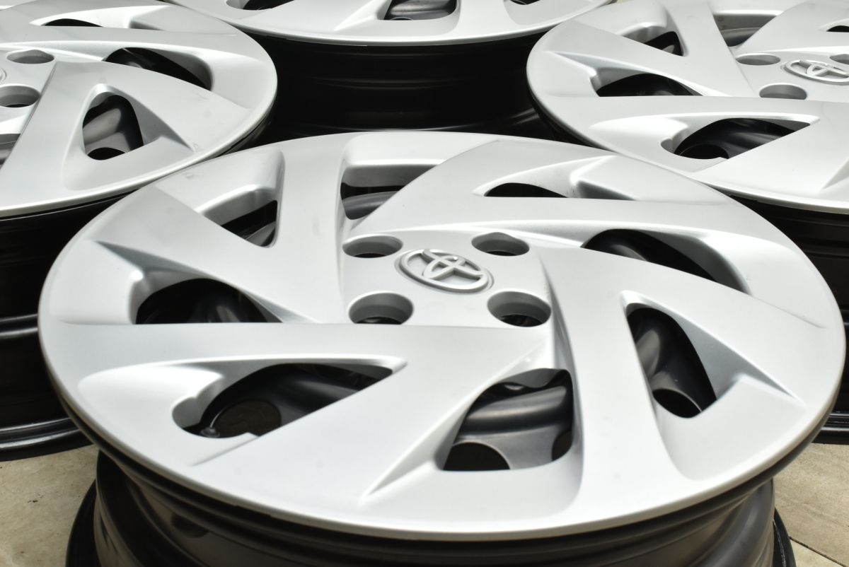 トヨタ アクア 純正 15in 5.5J 45 PCD100 4本セット ヤリス ヴィッツ カローラフィールダー タンク パッソ ルーミー 流用 可