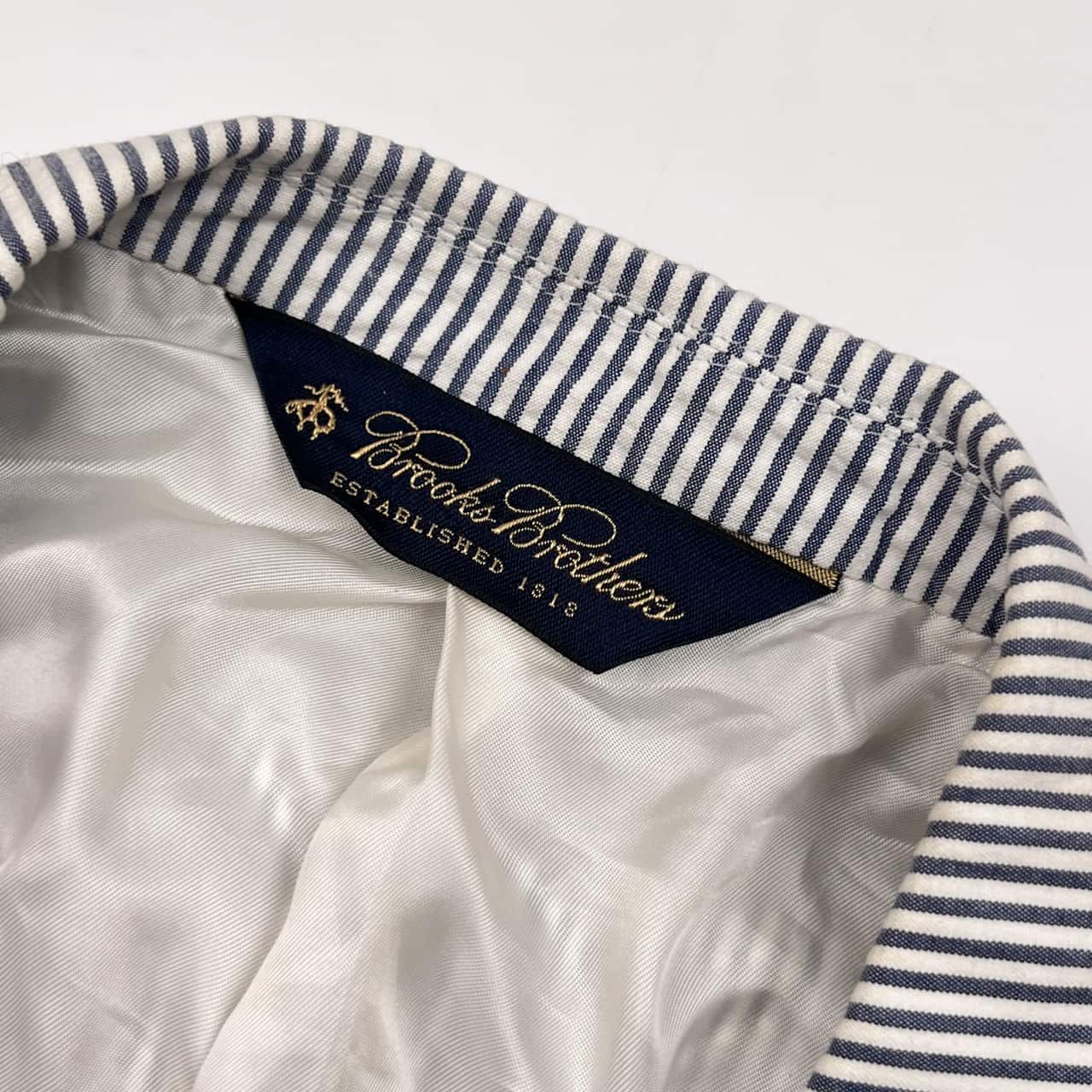 Brooks Brothers ブルックスブラザーズ ストライプ 背抜き 段返3B