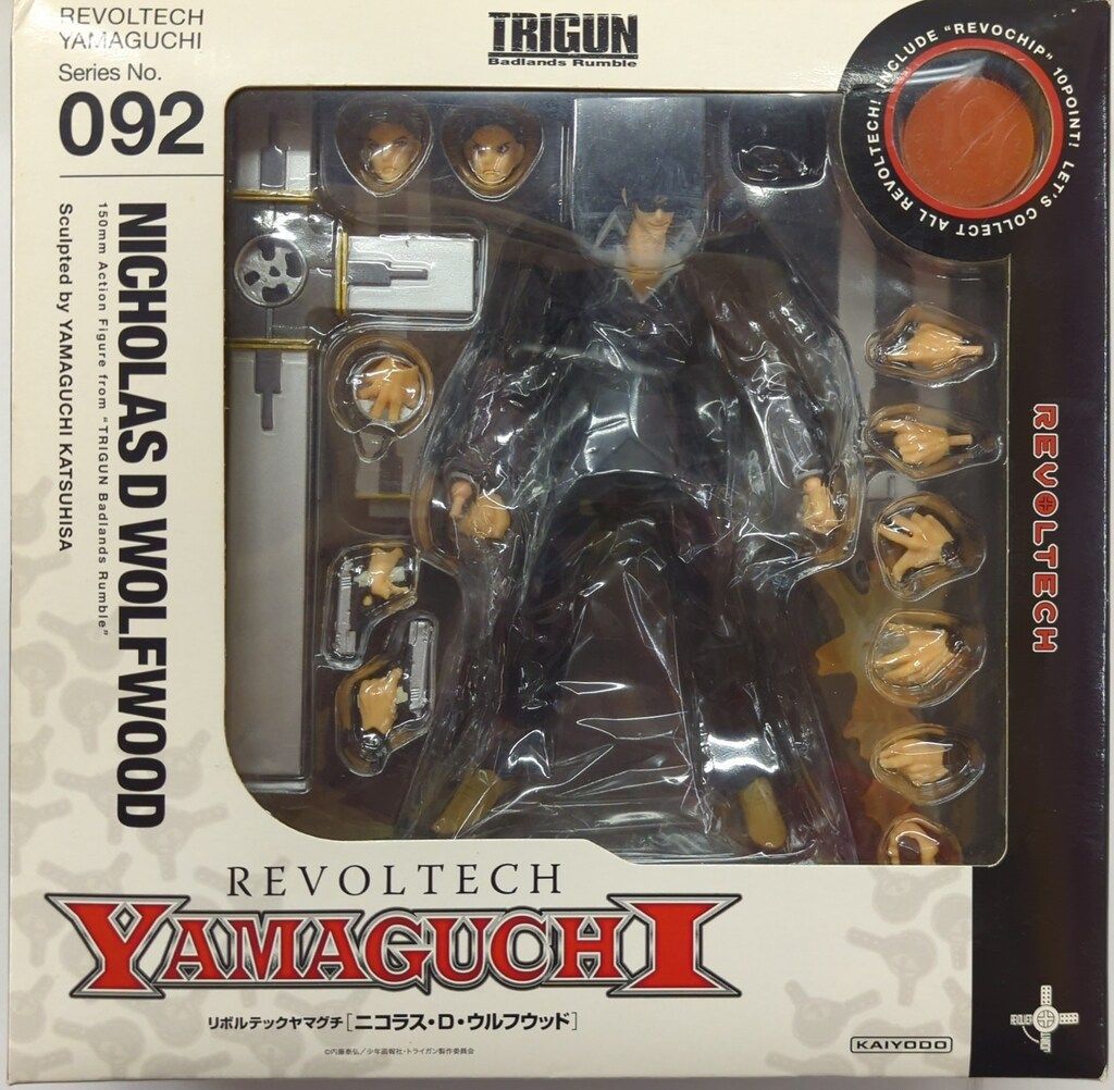 海洋堂 リボルテックヤマグチ ニコラス・D・ウルフウッド 092 - メルカリ