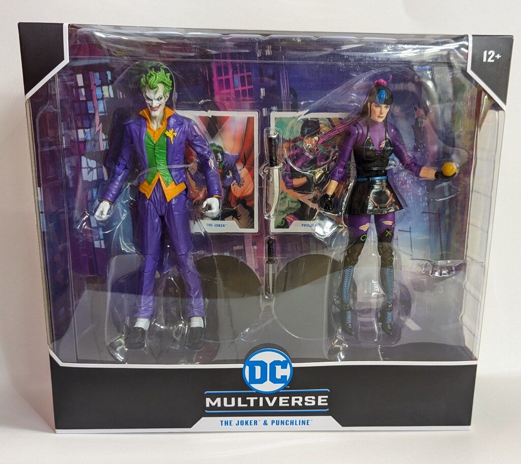 McFARLANE TOYS (ACTION FIGURE) THE JOKER & PUNCHLINE 7インチ