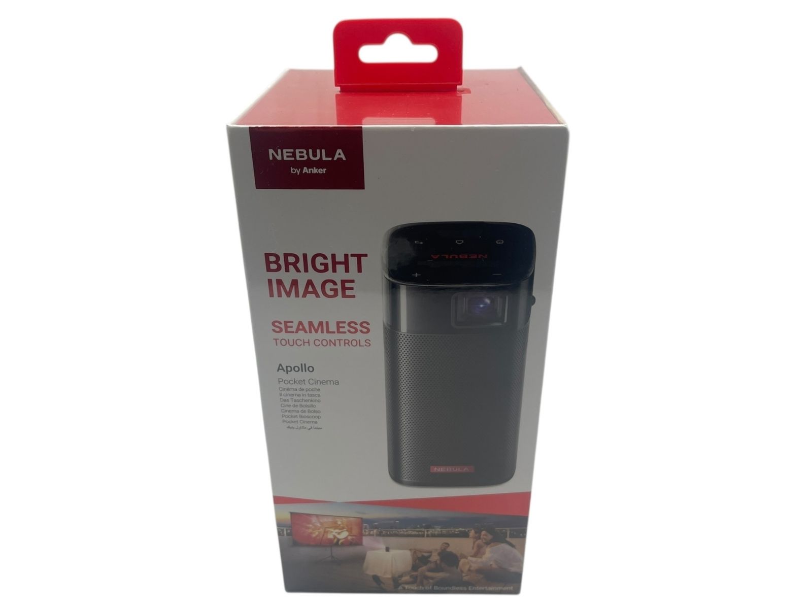 未開封品Anker Nebula Apollo D2410 Nebula Apollo Pocket Cinema ポータブル プロジェクター アンカー コンパクト