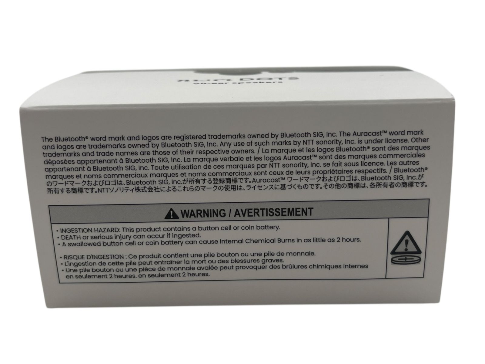  NTT sonority nwm DOTS Bluetooth ワイヤレス オンイヤースピーカー 高音質 軽量 コンパクト ネックスピーカー ヘッドホン