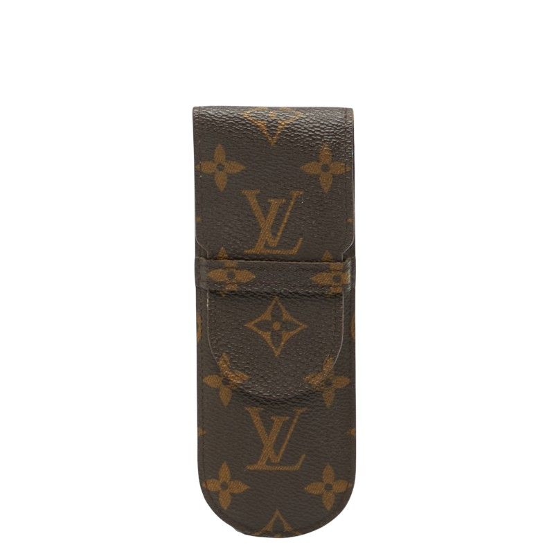 ルイ ヴィトン モノグラム エテュイ スティロ M62990 ブラウン PVC レディース LOUIS VUITTON 1-0236886
