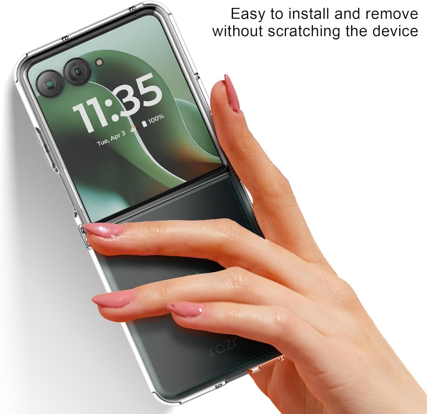Razr Gosento For 0 MOTO Razr60 Pro Ultra Motorola 1 新品 クリスタル ケース 透明 クリア ライトスカイホワイト（SIMフリー