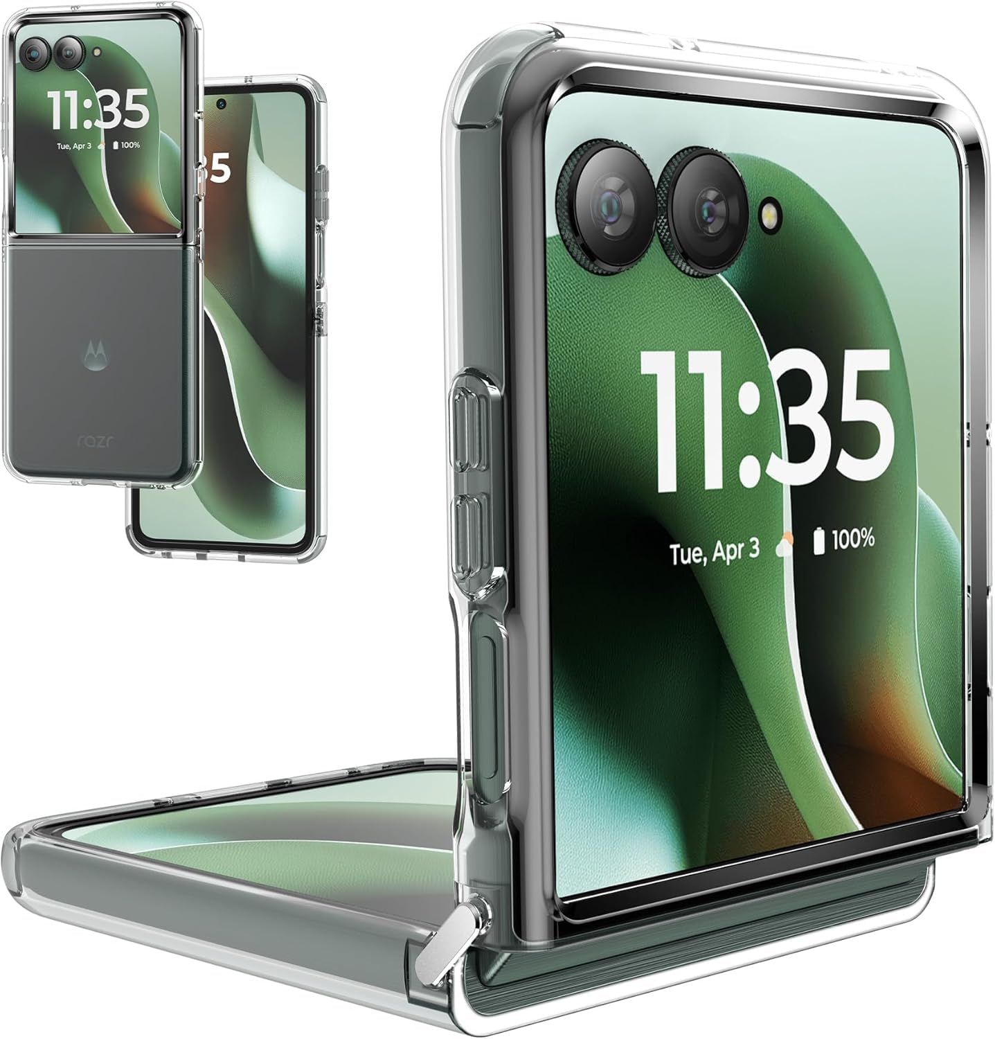 Razr Gosento For 0 MOTO Razr60 Pro Ultra Motorola 1 新品 クリスタル ケース 透明 クリア ライトスカイホワイト（SIMフリー