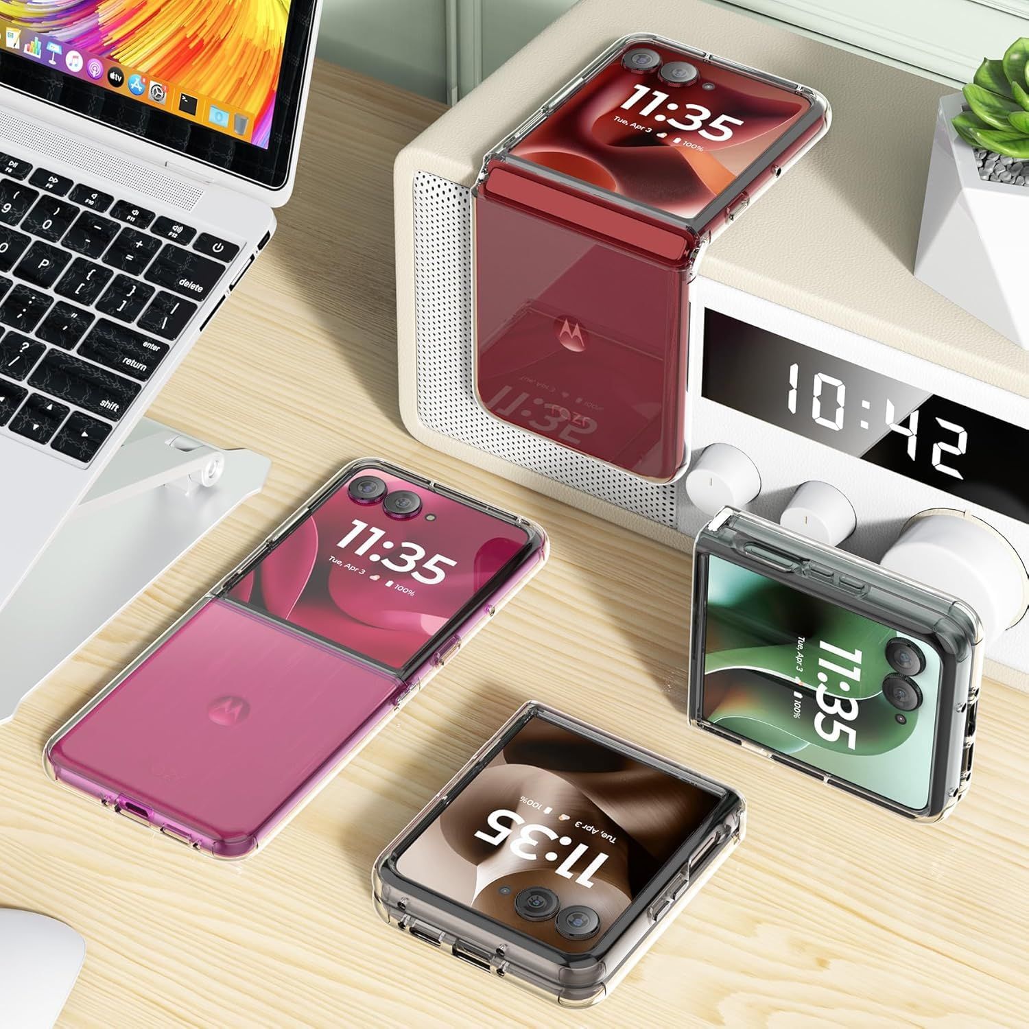 Razr Gosento For 0 MOTO Razr60 Pro Ultra Motorola 1 新品 クリスタル ケース 透明 クリア ライトスカイホワイト（SIMフリー