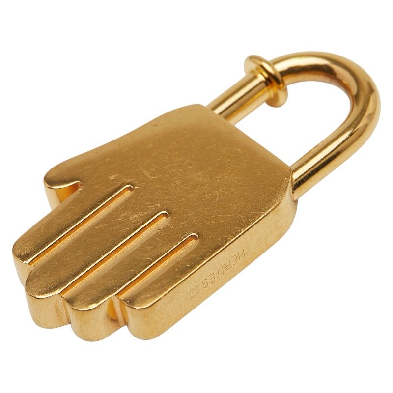 エルメス 2002年限定 ANNEE DE LA MAIN ハンド モチーフ カデナ