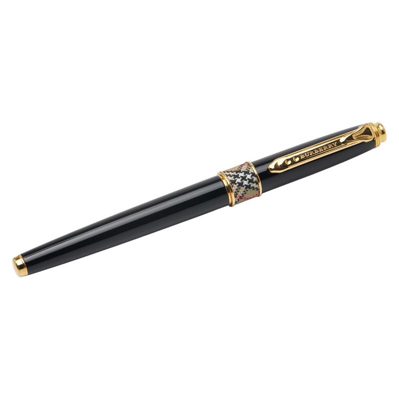 バーバリー ノバチェック ブラック ゴールド メッキ レディース BURBERRY 1-0238561