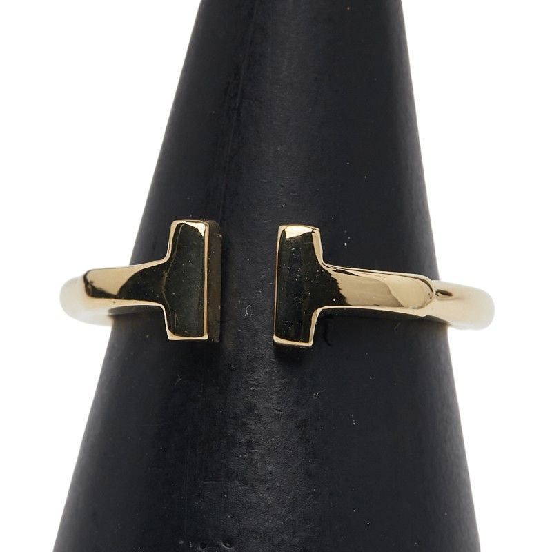 ティファニー Tワイヤー K18YG イエローゴールド レディース TIFFANY-Co. 1-0238958