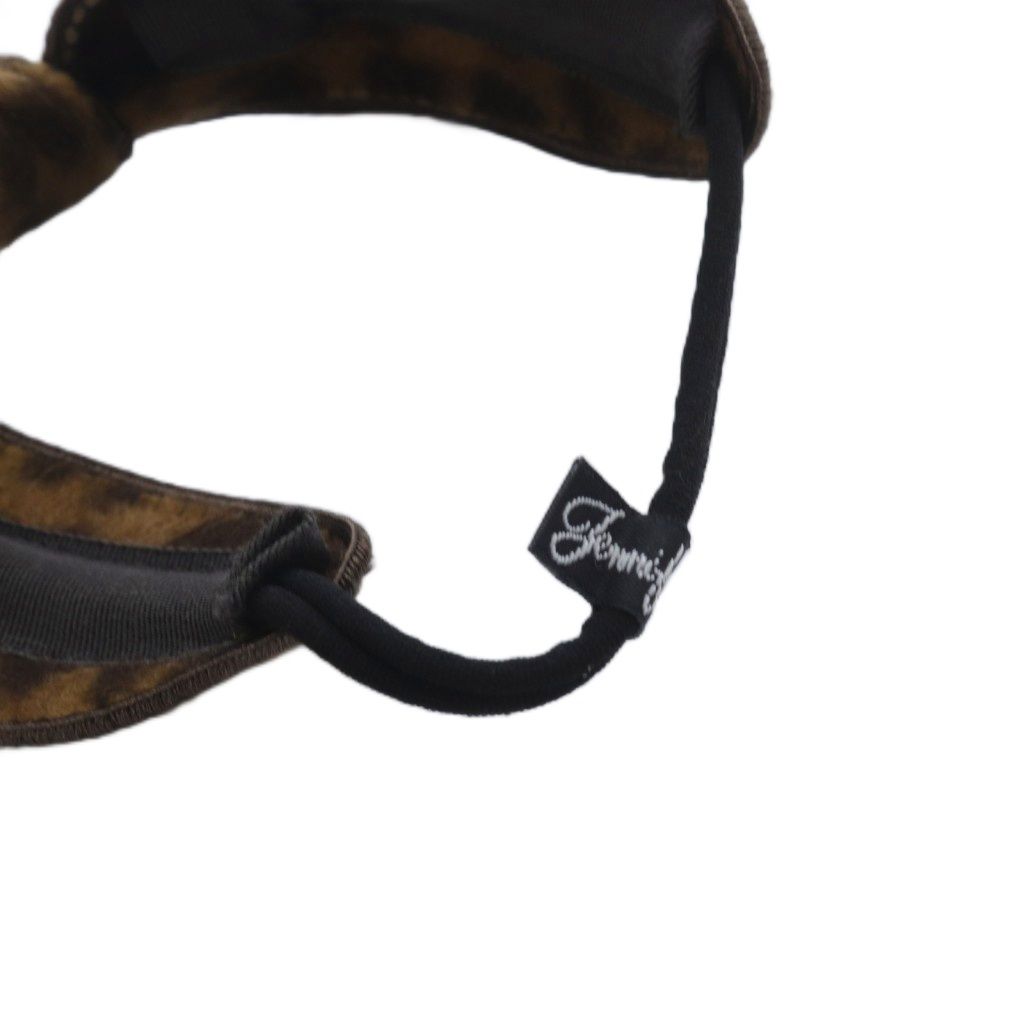 ジェニファーオーレット Jennifer Ouellette レオパード ヘアバンド