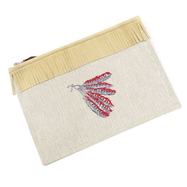 エルメス トゥルースキャンバスポーチ Bランク