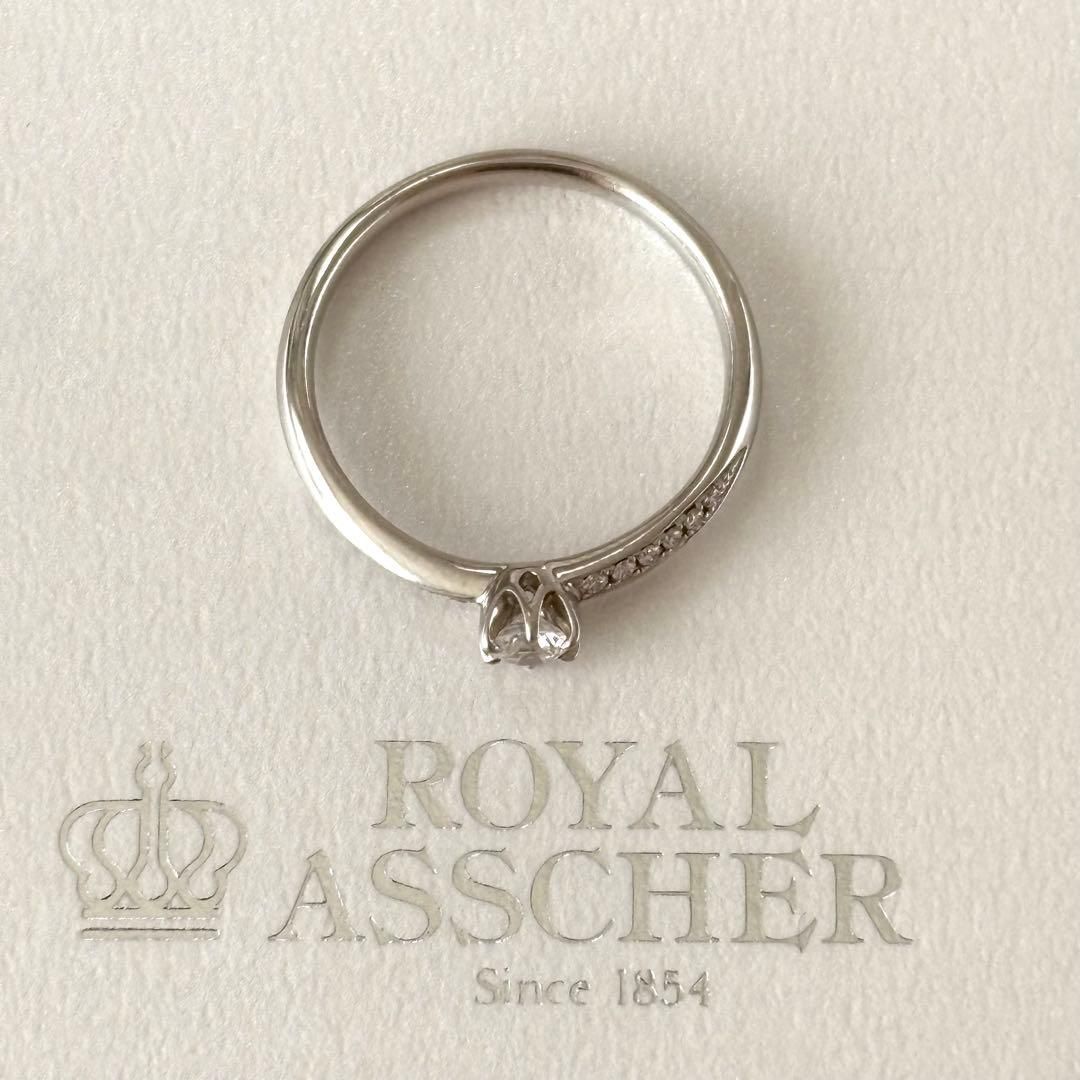 259【ロイヤルアッシャー】Pt950 ダイヤモンド0.19ct 0.06ct 259【ロイヤルアッシャー】Pt950 ダイヤモンド0.19ct 0.06ct - メルカリ