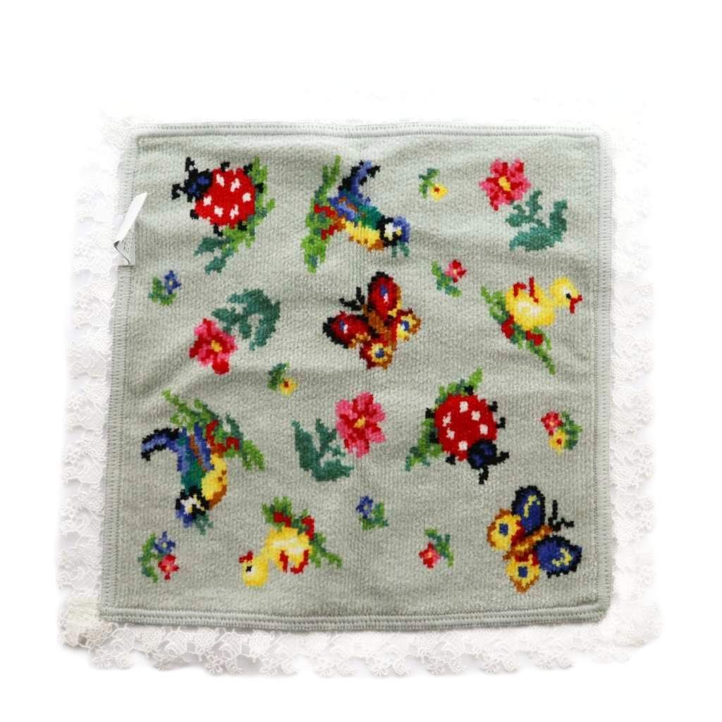 フェイラー FEILER × 近沢レース店 タオルハンカチ ハイジ マルチ