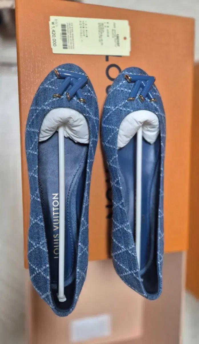 デニム バレリーナ