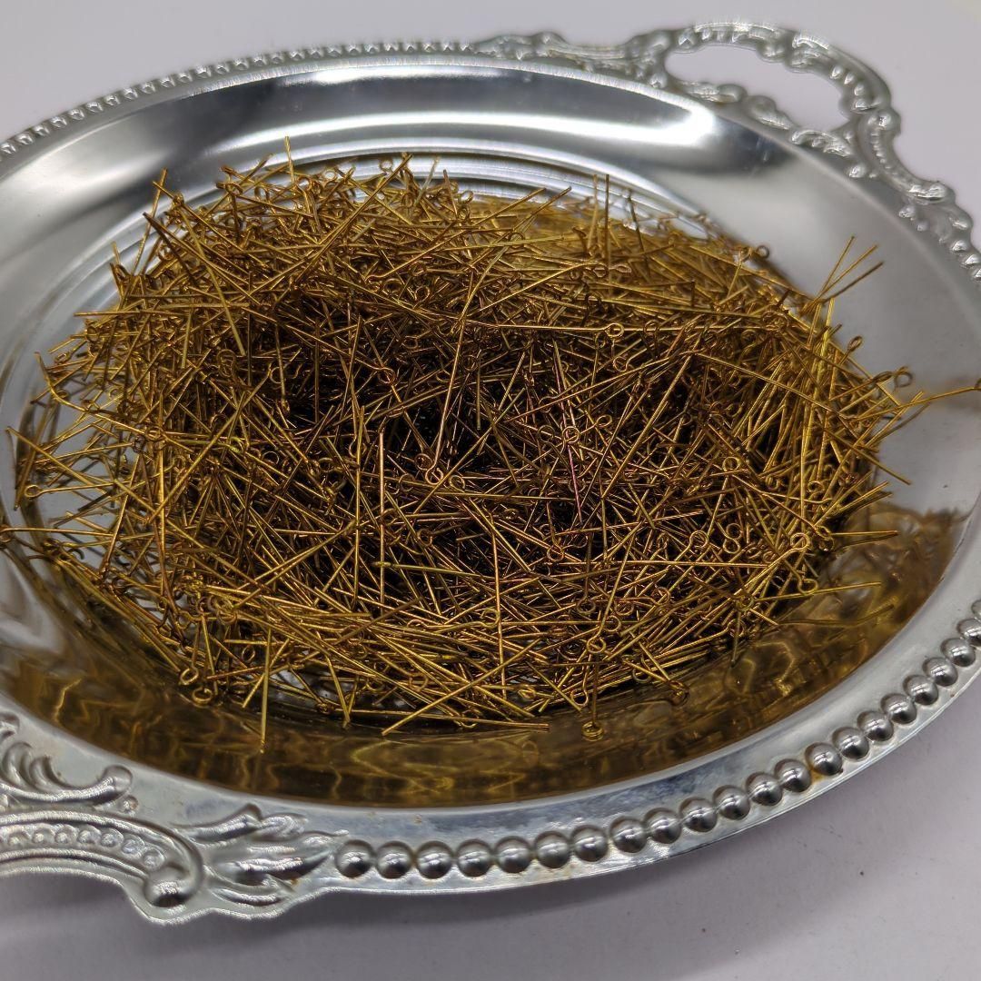 品 銅製9ピン ゴールド 35mm パーツ 大容量